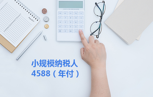 小規模納稅人4588（年付）